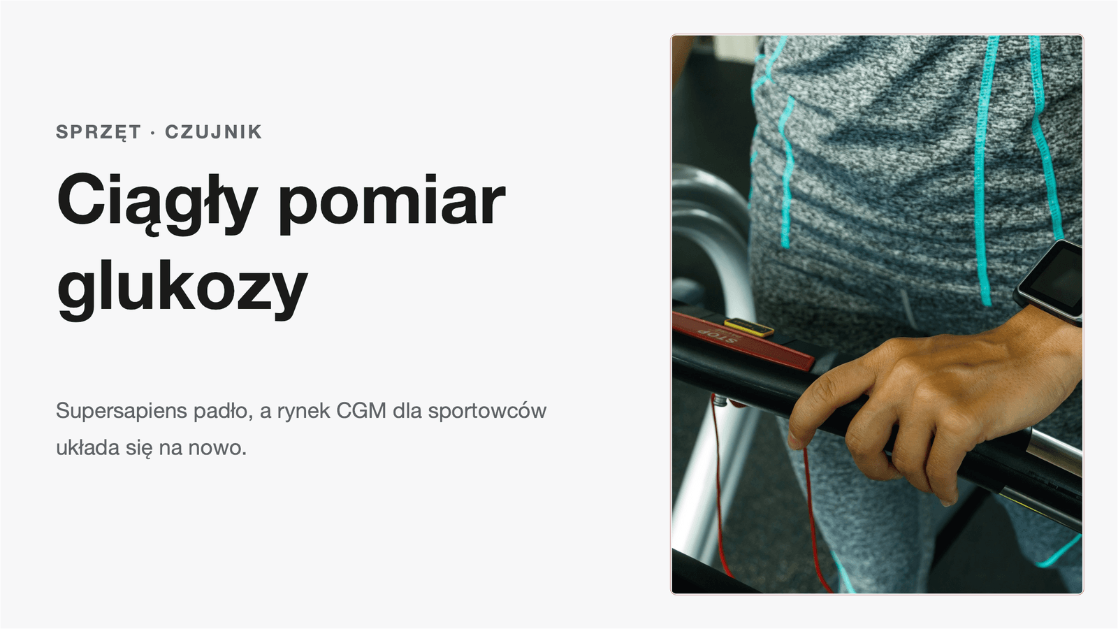 CGM w triathlonie: czy pomiar glukozy ma sens