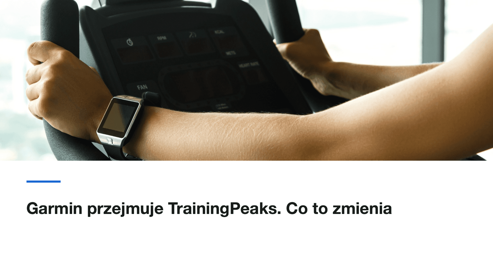 Garmin przejmuje TrainingPeaks i TrainHeroic. Co to zmienia